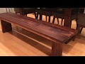 Walnut Bench