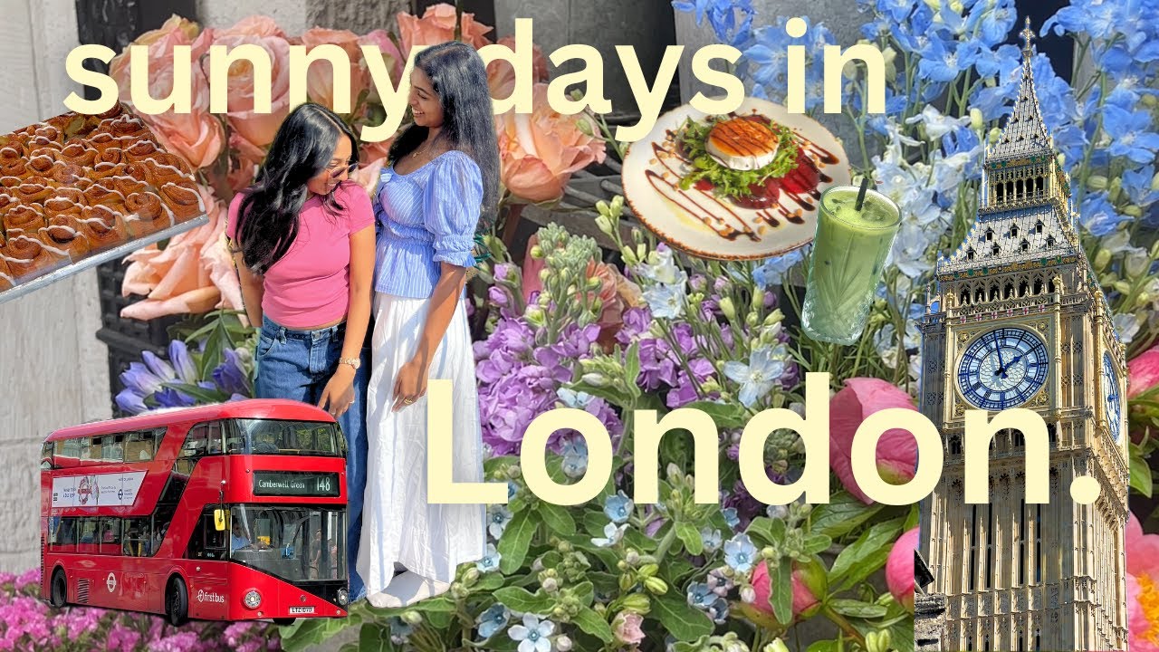 a weekend in london 💐☀️ | Euro Summer 2025 Travel Vlog