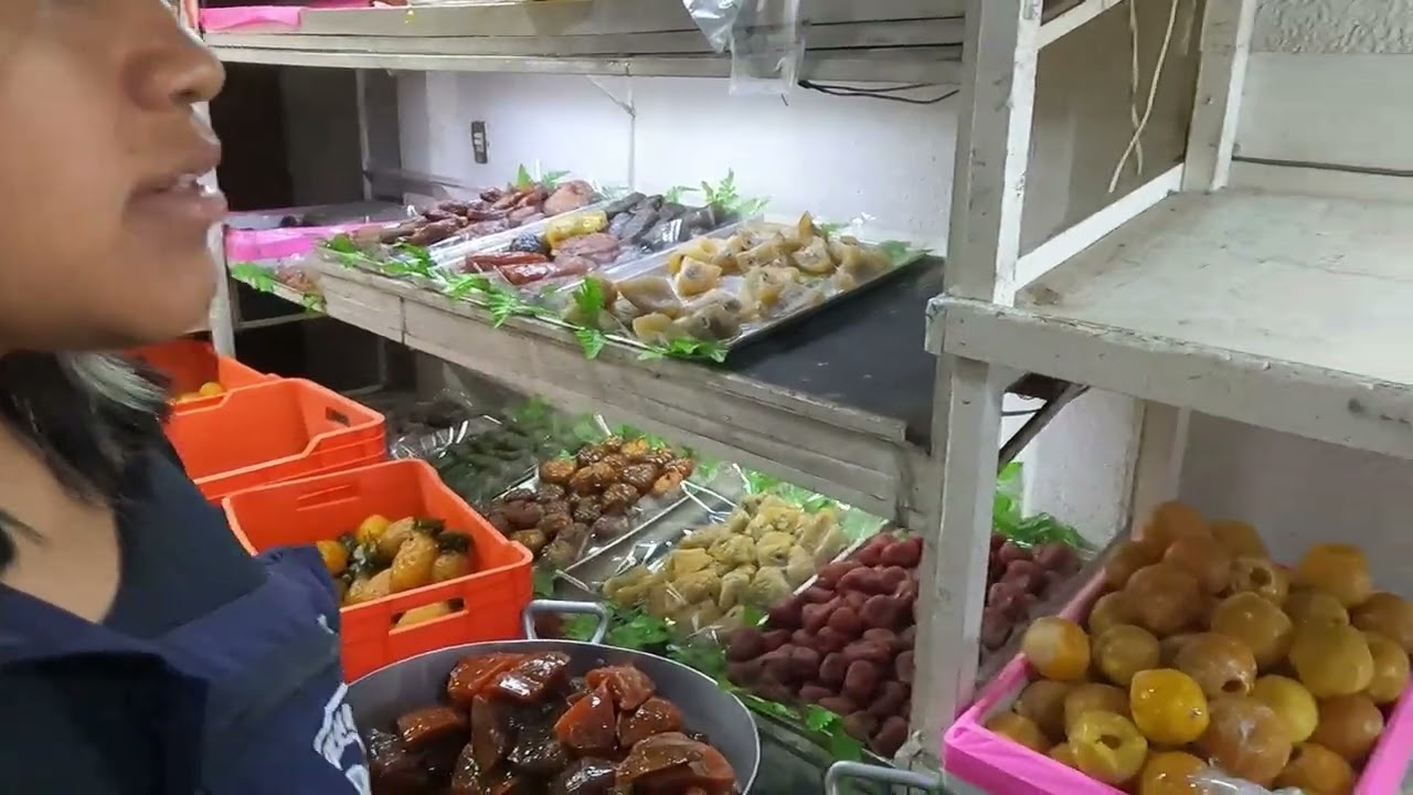 Santa Cruz ACALPIXCA, Xochimilco, Ricos DULCES CRISTALIZADOS 