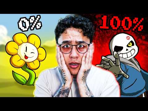 I played EVERY UNDERTALE ending... And it destroyed me