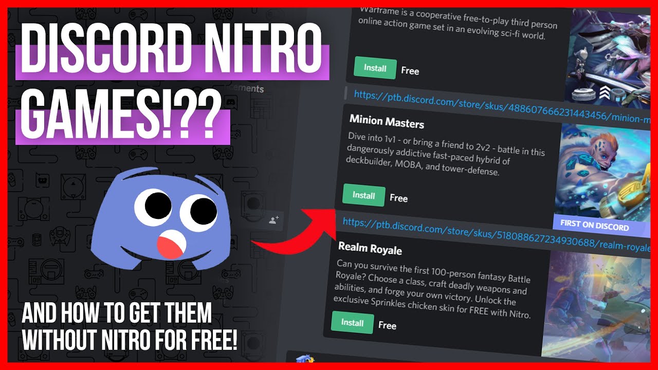 free nitro discord steam