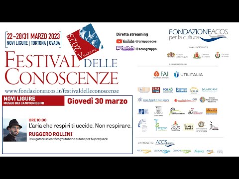 Festival delle Conoscenze 2023 - Ruggiero Rollini