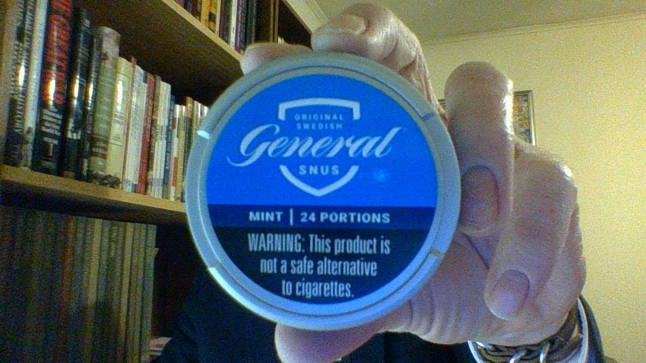 Обзор снюса General Mint