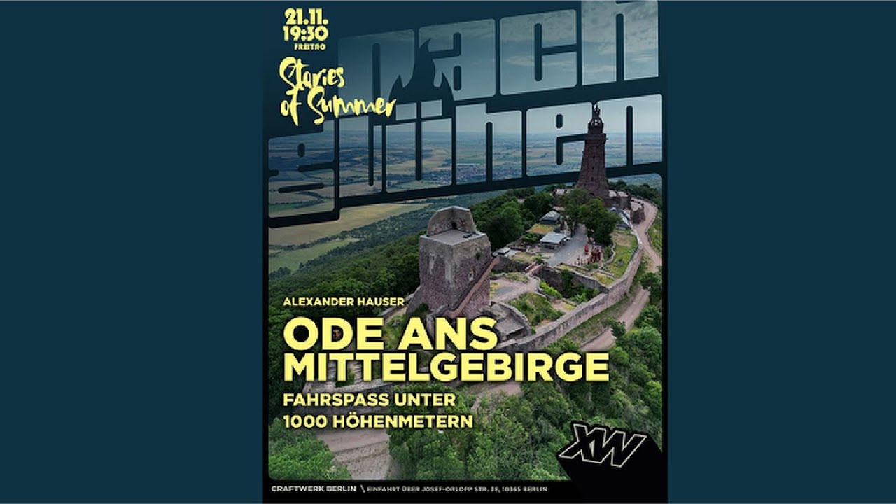 Ode ans deutsche Mittelgebirge – Vortrag im Craftwerk Berlin, 21. November 2025