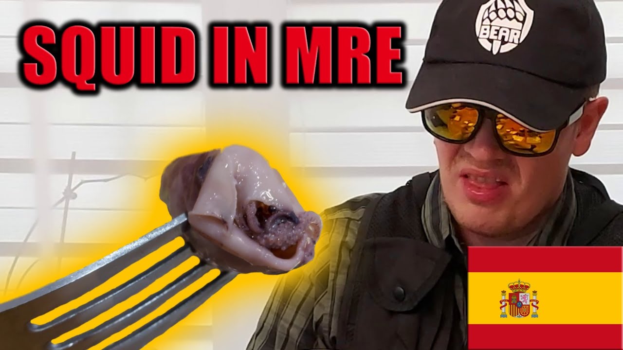 Squid in Spanish MRE - Food Review (2022)