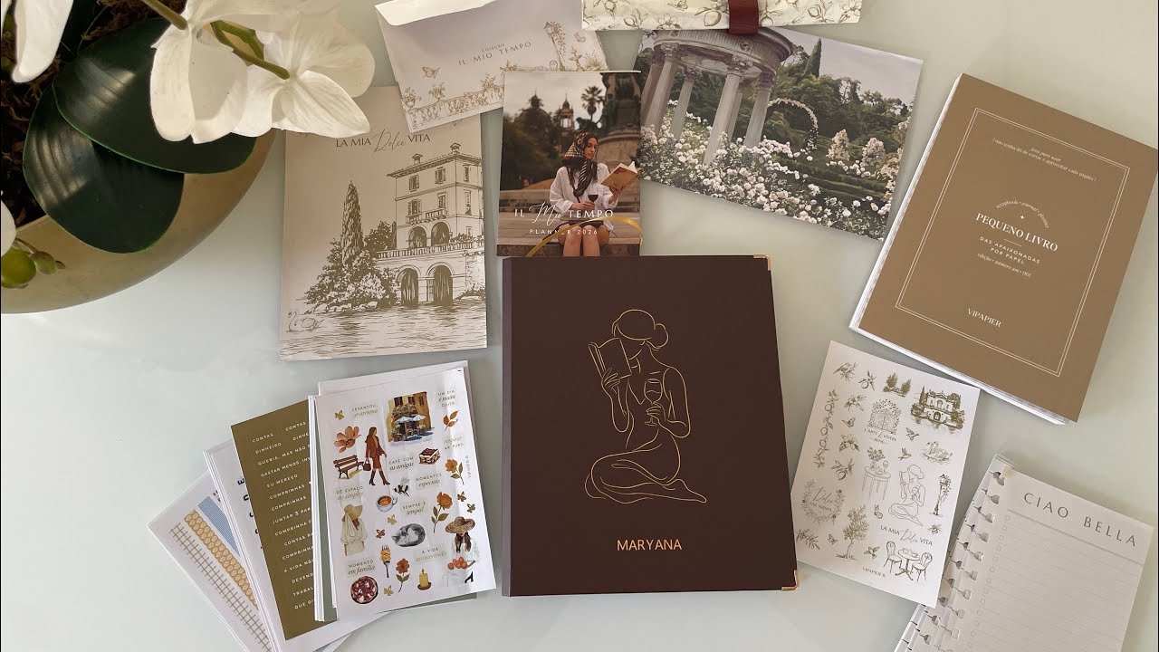 Como eu vou usar o PLANNER de 2026- sugestões de como usar @VIPAPIER 