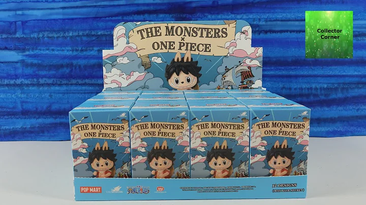 The Monsters x One Piece Pop Mart Blind Box Figure Unboxing Review