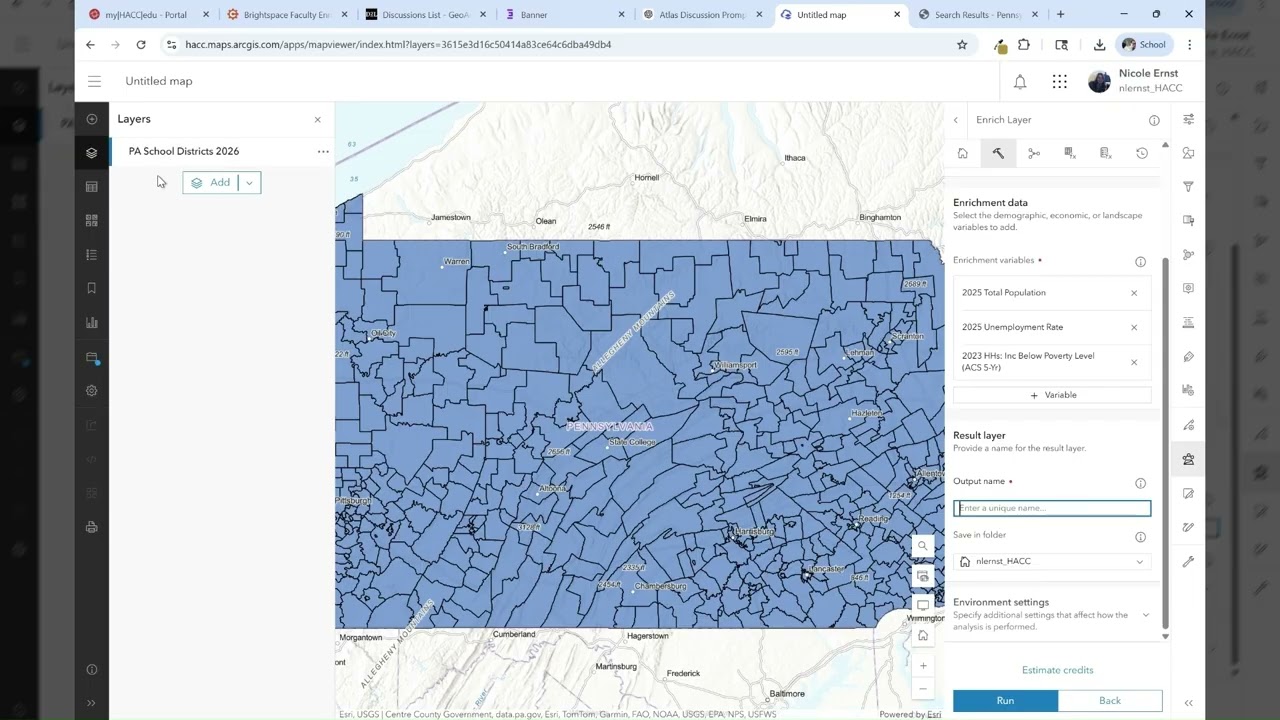 How to Enrich Data in ArcGIS Online