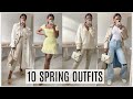 10 SPRING OUTFIT IDEAS| ZARA H&M ETC...