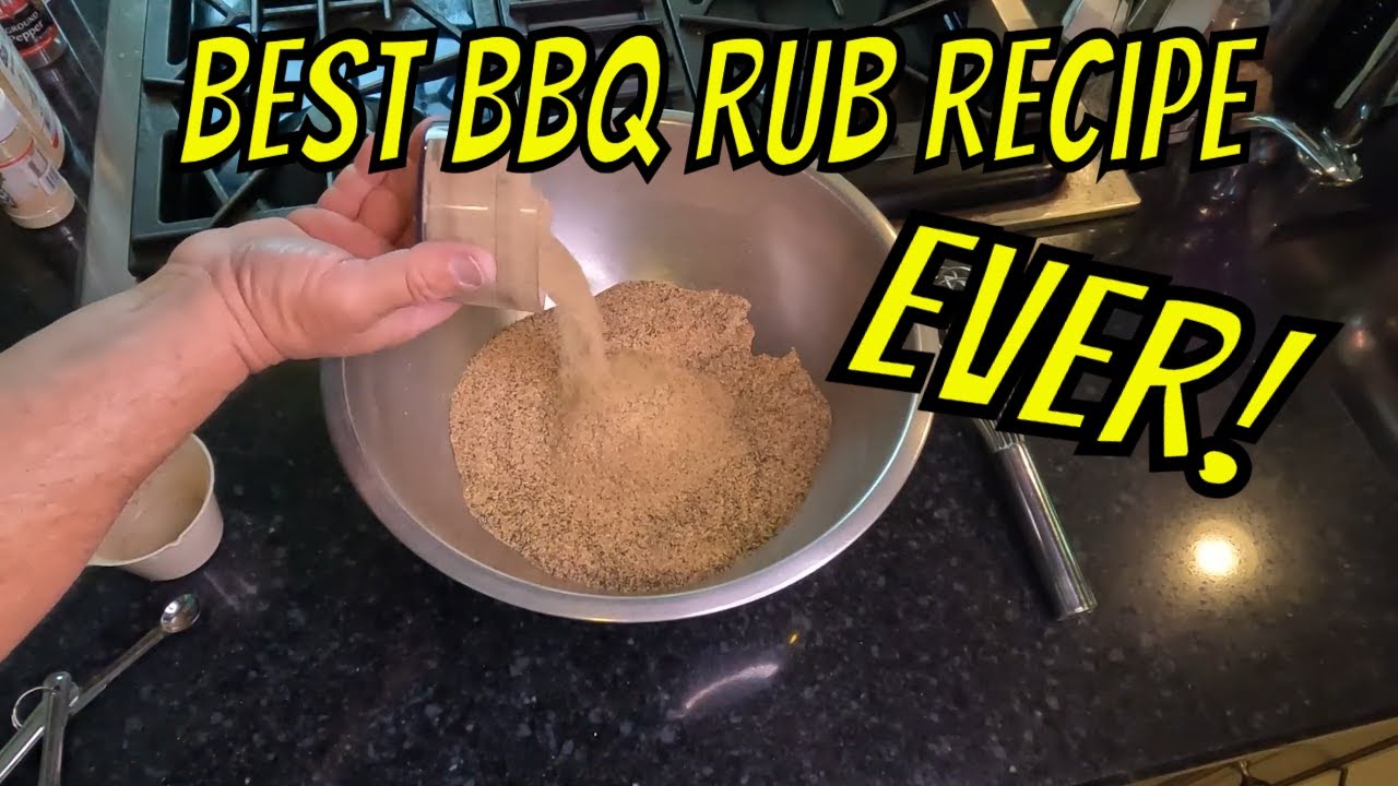 BEST BBQ RUB RECIPE EVER! (& SIMPLE!) Scotts Semi Famous BBQ Rub