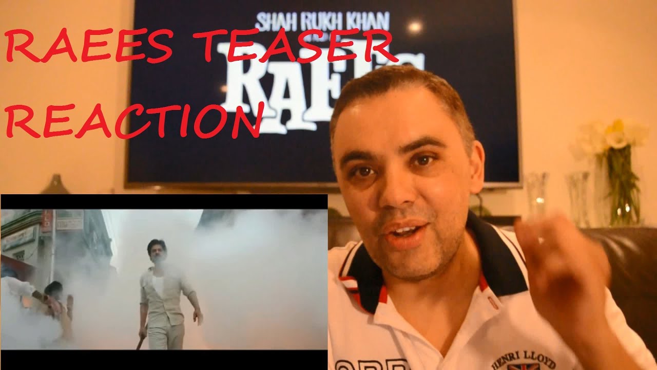 ROBERT REACT RAEES TRAILER REACTION SRK Shah Rukh Khan