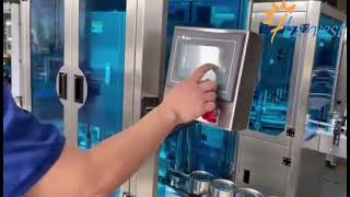 Servo-Dosenversiegelungsmaschine Mit Automatischer Stoppfunktion Bei Offener Tür