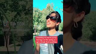 Teaching How to Swing | Dr. Amna Husain #shorts