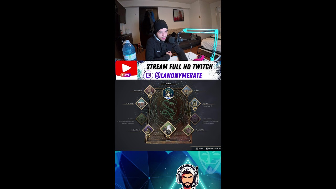 Premier Jour à l'ECOLE DES SORCIERS [Hogwarts Legacy FR]