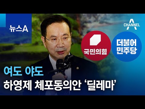 여도 <strong>야도</strong> 하영제 체포동의안 ‘딜레마’ | 뉴스A