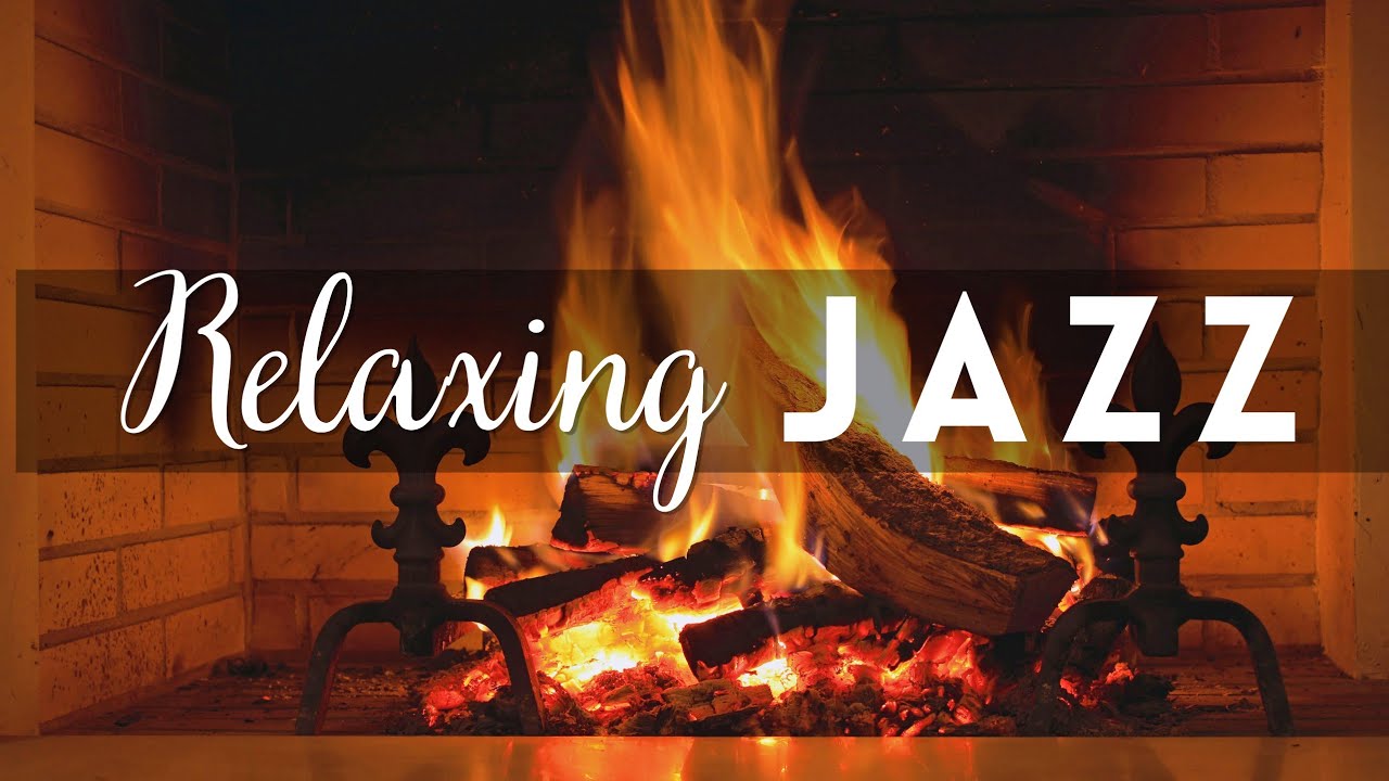 Relaxing after a hard day of work Fireplace Jazz Ambience YouTube