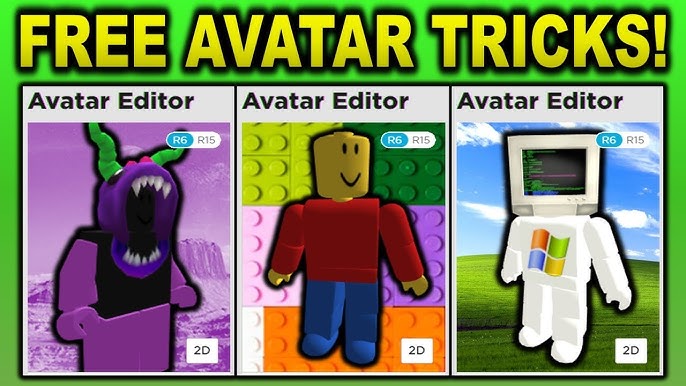 HOW TO Make Realistic LEGO Avatars On ROBLOX! (Avatar Tricks) 