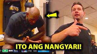 Ito ang Kaganapan sa Lakers Locker Room matapos nila Manalo sa Game 3!