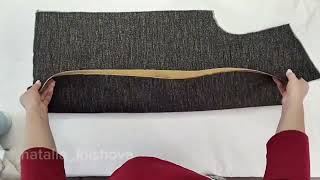 Курс по пошиву пальто | Урок 3 | Дублирование #sewing#tutorial#sewingtutorial#выкройки#sewing #шитье