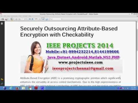 Securely Outsourcing Attribute Based Encryption with Checkability