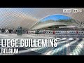 Liège-Guillemins Railway Station (🎧Binaural Audio) -  🇧🇪 Belgium - 4K Walking Tour