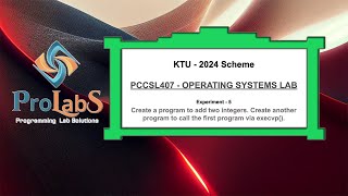 KTU-2024-PCCSL407-OPERATING SYSTEMS LAB- Exp 5 - Usage of execvp system call.