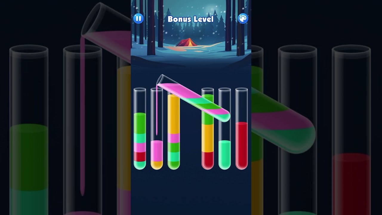 Water Sort & Help The Girl BONUS LEVEL #CorianderGaming