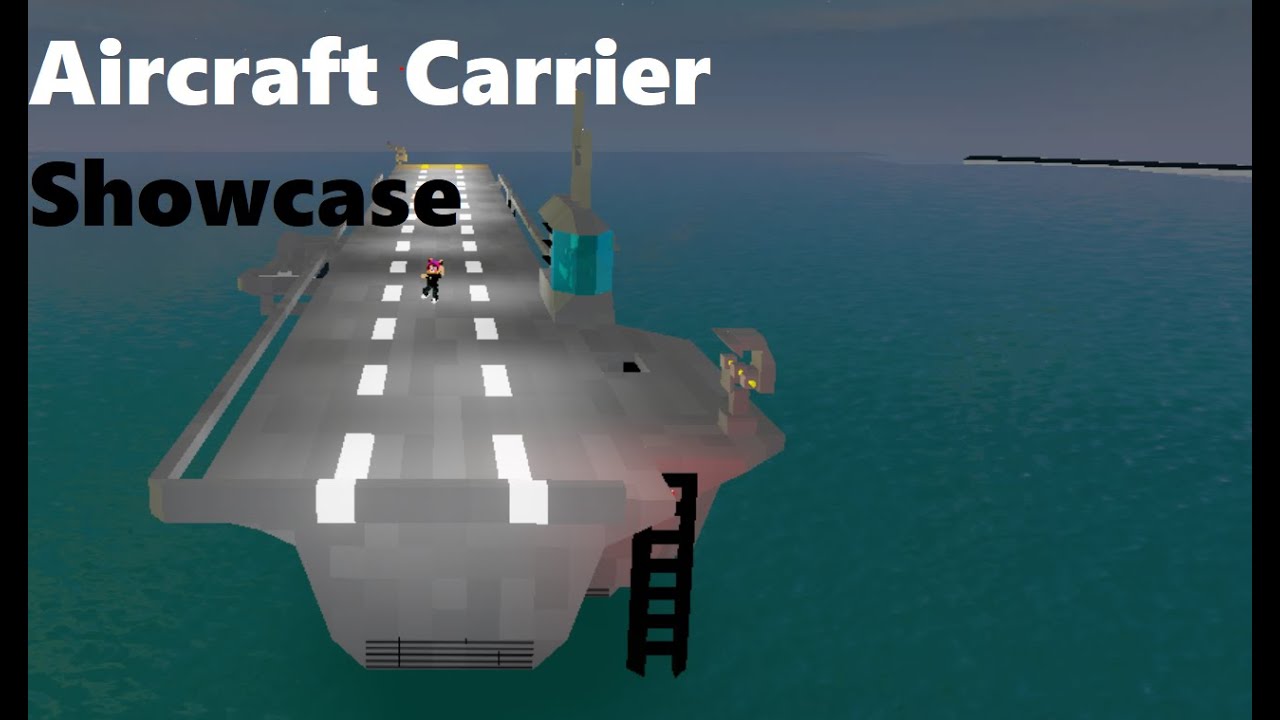 Aircraft Carrier Showcase Roblox Plane Crazy Youtube - roblox plane crazy carrier