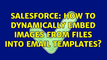 Salesforce: How to Dynamically Embed Images from Files into Email Templates?
