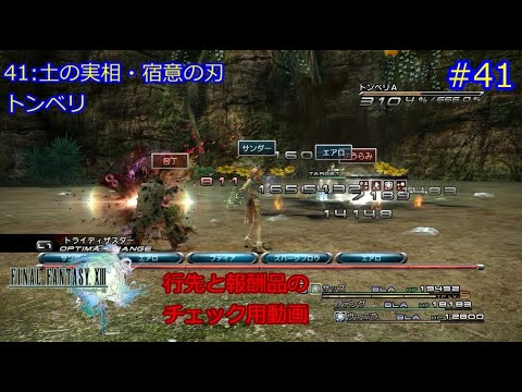 FF13　土の実相・宿意の刃　トンベリ　ミッション41　#41
