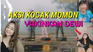 AKSI KOCAK MOMON YAKINKAN WANITANYA AGAR... - PUBG MOBILE INDONESIA