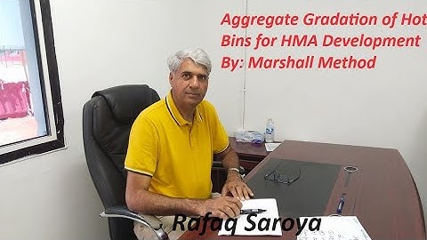 Step 7: Description of Aggregate Gradation Requirements for HMA development by Marshall Method