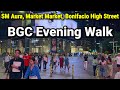 BGC MANILA, PHILIPPINES - Evening Walk | Christmas Tour - SM Aura, Market Market, High Street