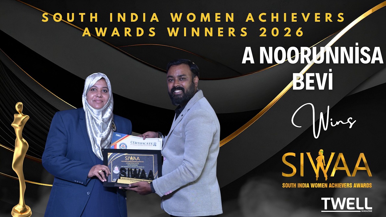 A Noorunnisa Bevi: Mental Health Expert Wins Outstanding Professional Woman Award | SIWAA 2026