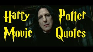 Harry Potter – Best of Movie Quotes