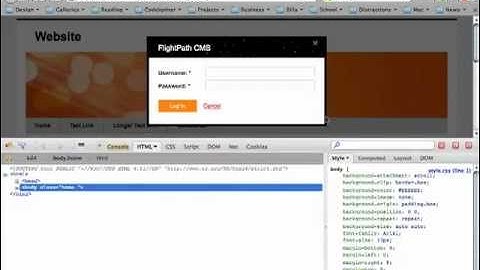 Build A CMS Part 22 - Login Form Functionality