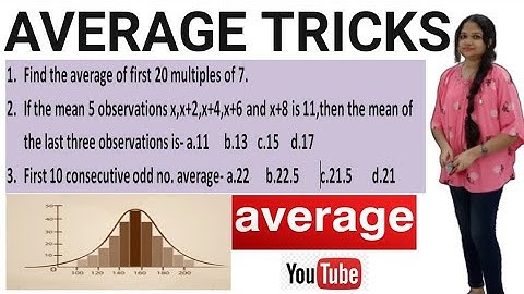 Average Problem Tricks and Shortcuts|Average Questions/Problems|Average Short Tricks in English