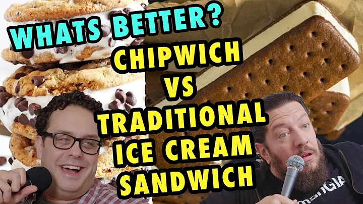 Batalha épica de sobremesas geladas: Chipwich vs Ice Cream Sandwich tradicional