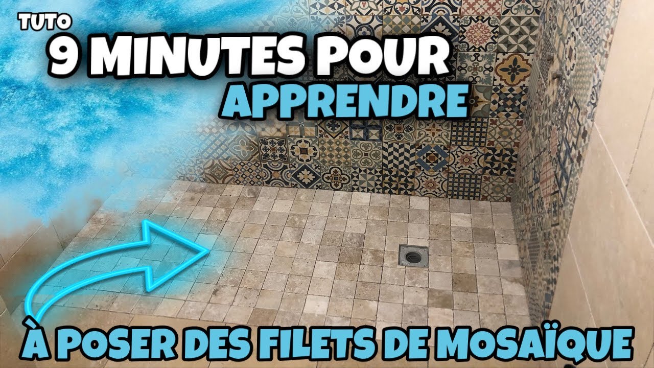 FAIRE LE SOL D’UNE DOUCHE À L’ITALIENNE