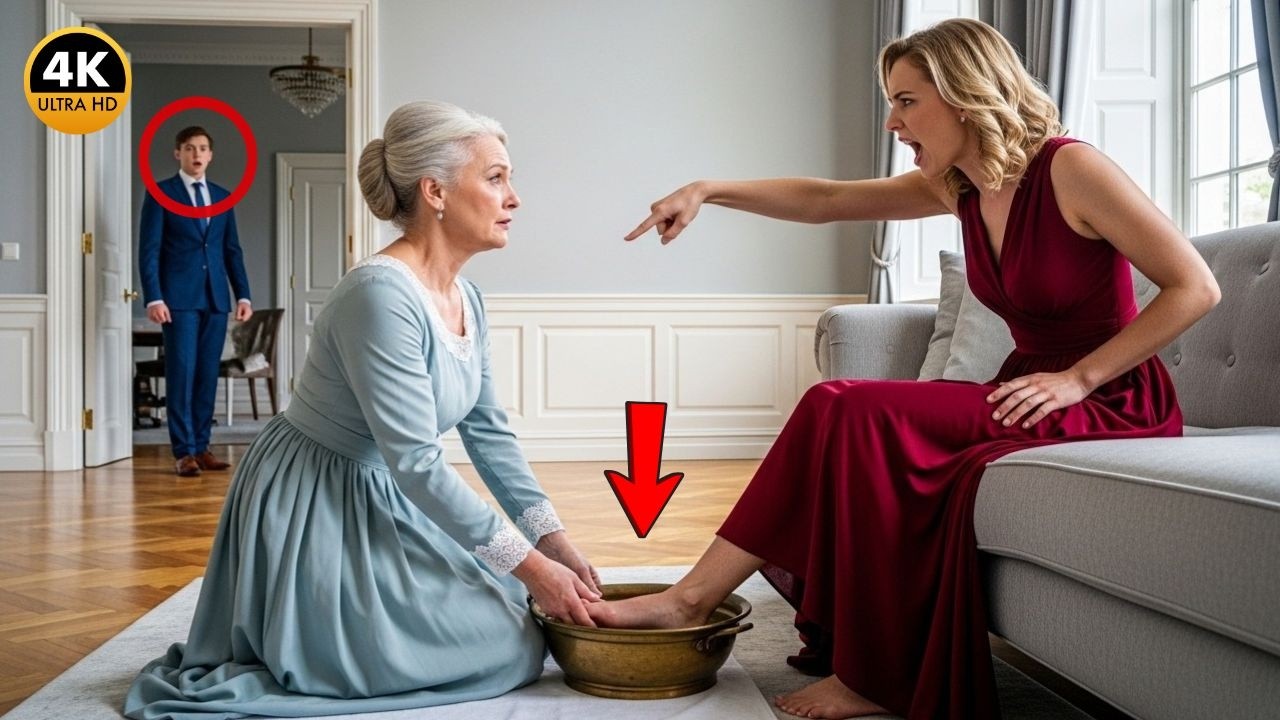 La Novia Humilló a su Suegra… Pero No Sabía Que Él Estaba Mirando