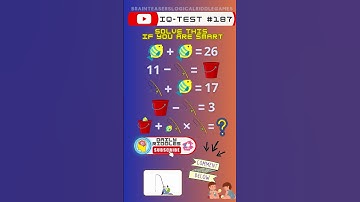 Challenge Puzzles IQ-TEST 🧠  #riddles #iqtest #mathgames #shorts