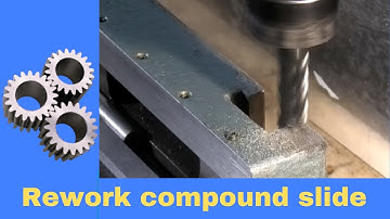 compound slide rework DRO angle setting