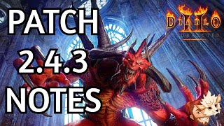 Patch 2.4.3 Fixes A MASSIVE Bug in Diablo 2 Resurrected Ladder Season | Console Fixes And More!