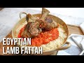 How to make Egyptian Lamb Fattah - A centuries old rice and lamb Eid centerpiece