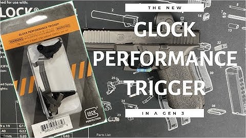 The new Glock Performance Trigger in a Gen 3 (Gen 1-4) Glock.