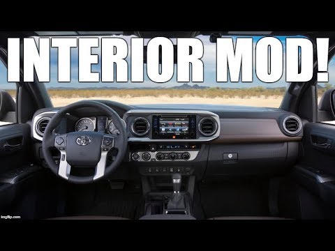 First Toyota Tacoma Mod Of The New Year Is An Interior Mod