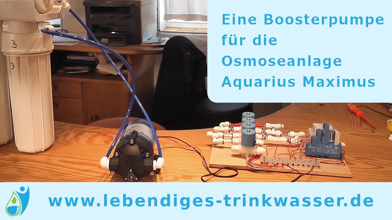 Wasserdruckerhöhungspumpe 100W - Automatische Boosterpumpe Für Haus & Garten Bis 25 L/min