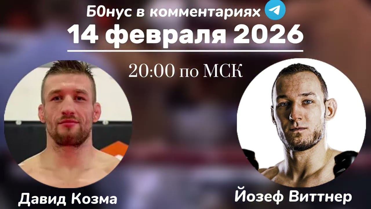 Прогноз на бой Давид Козма - Йозеф Виттнер 14 февраля 2026 года 
