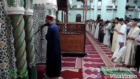 صلاة التراويح من مسجد البشير الابراهيمي ببوسعادة تلاوة الاستاذ ابراهيم قادري صوت مشالله