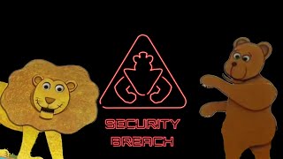 Security Breach Daycare Theme - Lion And Bear Mix